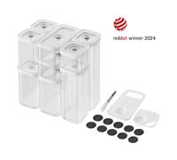 ZWILLING Fresh & Save CUBE CUBE Set, S/M / 12-pz., transparente-bianco