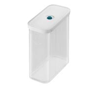 ZWILLING FRESH & SAVE CUBE La Mer Box, contenitore modulare e impilabile, ermetico e sottovuoto, lavabile in lavastoviglie, Trasparent-La Mer