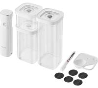 ZWILLING Fresh & Save CUBE Starter set per sottovuoto, S / 6-pz., transparente-bianco