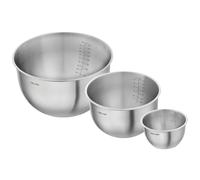 ZWILLING Fresh & Save - Set di ciotole in acciaio INOX, 3 pezzi, S-12 cm, M-18 cm, L-24 cm
