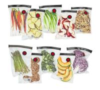 ZWILLING Fresh & Save - Set di 10 sacchetti sottovuoto per alimenti, riutilizzabili, per la preparazione dei pasti, riutilizzabili, lavabili in lavastoviglie, medi, trasparenti