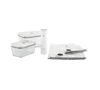 ZWILLING Fresh & Save - Set di 7 macchine per sottovuoto sottovuoto, sacchetti per la preparazione dei pasti, contenitori ermetici per alimenti, in vetro