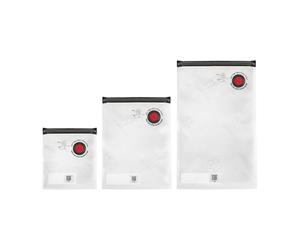 ZWILLING Fresh & Save set di sacchetti sottovuoto per alimenti 10 pezzi, misure assortite, plastica, riutilizzabili
