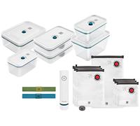 ZWILLING Set Sottovuoto Fresh&Save in Vetro/Plastica 16 Pezzi La Mer