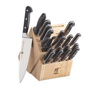 ZWILLING J.A. Henckels 35673-020 - Set di 20 coltelli professionali in acciaio INOX, colore: Nero