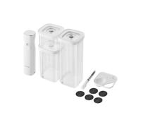 Zwilling J.A.Henckels Italia Fresh & save, cube starter set per sottovuoto, s / 6-pz., transparente-bianco Fresh & Save, CUBE Starter set per sottovuoto, S / 6-pz., transparente-bianco