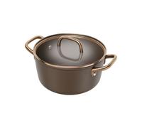 Zwilling J.A.Henckels Italia Milano, Casseruola marrone con coperchio in vetro - 24 cm Milano, Casseruola marrone con coperchio in vetro - 24 cm