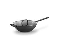 Zwilling J.A.Henckels Italia Milano, Wok nero con coperchio in vetro - 30 cm Milano, Wok nero con coperchio in vetro - 30 cm
