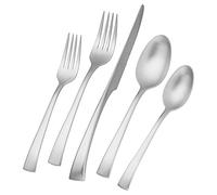 Zwilling JA Henckels 22769-345 Bellasera Satin 45 pezzi 18/10 Stainless Steel Flatware Set, Silver by Zwilling J.A. Henckels