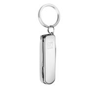 ZWILLING Manicure pedicure multi-tool (portachiavi con forbici per unghie, tagliaunghie e lima per unghie), argento, 60 mm