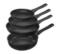 ZWILLING Marquina plus Set di padelle, 4-pz. / 20/24/28 cm, nero, Alluminio