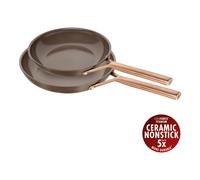 ZWILLING Milano Set di padelle, 2-pz., alluminio, Ceramic Titanium