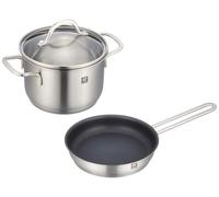 ZWILLING Pico Pentola Padella Inox IH Coperchio Vetro 66650 66652 66653 Giappone