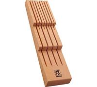 ZWILLING Portacoltelli per cassetti, cassetto 8 coltelli, 41 x 10,8 x 4,8 cm, legno marrone