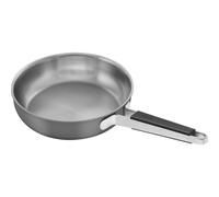 ZWILLING Pure - Padella in acciaio INOX, 24 cm, colore: Grigio