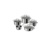 Zwilling Quadro Set di Utensili da Cucina 5 Pezzi, Acciaio Inossidabile, 1 cm