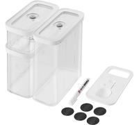 ZWILLING Fresh & Save CUBE Set, M / 5-pz., transparente-bianco