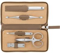 ZWILLING Set manicure premium 5 pezzi taupe