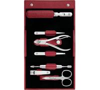 ZWILLING Set manicure classico 7 pezzi in rosso