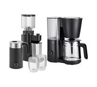 ZWILLING Set per il caffè, 4-pz. / 200/400ml / 1.5l, nero / trasparente, Vetro