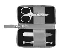 ZWILLING Set per la cura delle unghie vegano, 3 pezzi in grigio