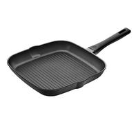 ZWILLING Shine - Padella rettangolare in alluminio, 28 cm, con rivestimento antiaderente, colore: Nero