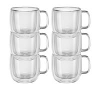ZWILLING Sorrento Plus Set per cappuccino, 6-pz. /450 ml, Vetro