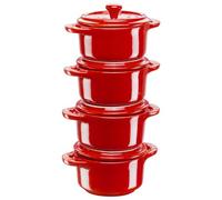 ZWILLING STAUB JUEGO DE 4 MINI COCOTTE DE CERÁMICA 40508-158-0