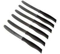 Zwilling Twin Grip 38725-900-0 Set Coltelli Tavola 6 Pezzi Nero, 245 x 60 x 28 mm