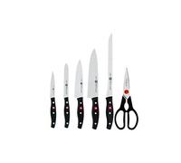 Zwilling Twin Pollux - Set 5 coltelli Forbici Multiuso per la casa, Colore Nero