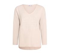 Zwillingsherz Felpa 'Love is Art' beige Donna Zwillingsherz S-M beige