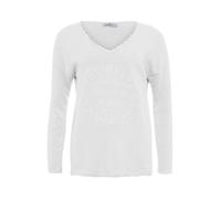 Zwillingsherz Felpa 'Positive Mind' bianco Donna Zwillingsherz L-XL bianco