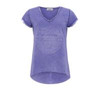 Zwillingsherz Maglietta 'Positive Mind' lilla Donna Zwillingsherz S-M