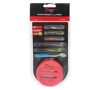ZWIM ZWIM Dropshot Lures & Ready Rigs Set, 6 esche morbide, 2 pre-legate Micro Barbed Rigs, 7g & 10g Pesi [20-0710]