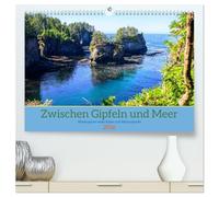 Zwischen Gipfeln und Meer (hochwertiger Premium Wandkalender 2026 DIN A2 quer), Kunstdruck in Hochglanz: Washingtons wilde Küste und Nationalparks