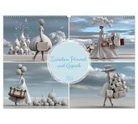 Zwischen Himmel und Gepäck (Wandkalender 2026 DIN A2 quer), CALVENDO Monatskalender: KI-Bildwelten zwischen Traum, Erinnerung und Bewegung.