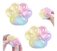 ZWLIYCHN Squishy Squeeze Toy 2 pezzi, morbide zampe di gatto Squishy, giocattolo sensoriale antistress, giocattolo antistress per autismo, per adulti, giocattolo antistress