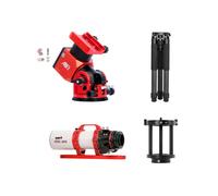 ZWO Telescopio FF65 AP 65/416 Quintupletto con AM3 e Cavalletto Carbon