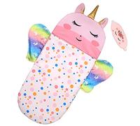 ZWOOS Sacco a Pelo per Bambole con Maschera per Dormire, Accessori Morbidi per Bambole da 25-38 cm