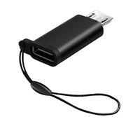 Zwpontia Adattatore tipo C femmina a USB maschio - Connettore adattatore per hard disk mobile, convertitore adattatore per disco rigido in alluminio a ricarica rapida con cordino per cavo disco rigido