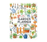 Zwpontia Agenda da giardino, 12 e diario di registro | Taccuino per la pianificazione del giardinaggio per la cura delle piante per uomini, donne, appassionati di famiglia, letto rialzato