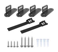 Zwpontia Cinghie anti-ribaltamento, fissaggio regolabile per mobili a parete, staffe resistenti a sgancio rapido per cassetti a prova di bambino, per case in affitto, cucina, bagno, sala giochi