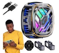 Zwpontia Radiatore a semiconduttore per smartphone, magnetico, portatile, più grande, per smartphone, portatile ed efficiente