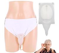 ZWQOZ Sistema di Sacca for drenaggio urinario da 1000 ml, for urina Unisex indossabile, Dispositivo for incontinenza for pazienti allettati, for Viaggio, Regolabile(Female)