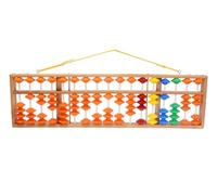 ZWQXZX Abacus Mathematical, 17 Cifre in Legno Appeso Abaco Calcolatrice Cinese Conteggio Matematica Strumento di Apprendimento for Insegnare Ai Principianti Calcolatrice Gioco