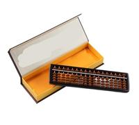 ZWQXZX Abacus Mathematical, Abaco d'Epoca A 17 Colonne in Plastica Strumento di Conteggio for Scuola Ufficio Calcolo con Scatola Calcolatrice Gioco