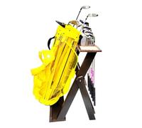 ZWQXZX Attrezzature da Golf Organizzatore di Garage for Riporre Sacche da Golf Rastrelliera da Golf Supporto for Sacca da Golf Multifunzionale Forniture for Campo Pratica Organizzatore