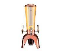 ZWQXZX Dispenser Acqua per Feste Distributore di Bevande A Torre da 3 L/100 Oz con Tubo del Ghiaccio E Tavolo Luminoso A LED Limonata(Rot)