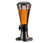 ZWQXZX Dispenser Acqua per Feste Distributore di Bevande con Tubo di Ghiaccio, Refrigeratore for Bevande, Bar for La Casa Limonata(Black)