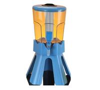 ZWQXZX Dispenser Acqua per Feste Torre for Bevande con Dispenser di Birra A Cubetti di Ghiaccio for Feste da Tavolo Limonata(Blue)
